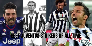 best juventus strikers of all time